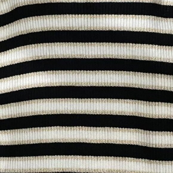 GAP Striped Ribbed Turtleneck Sweater/NWT/XXL - Picture 4 of 13
